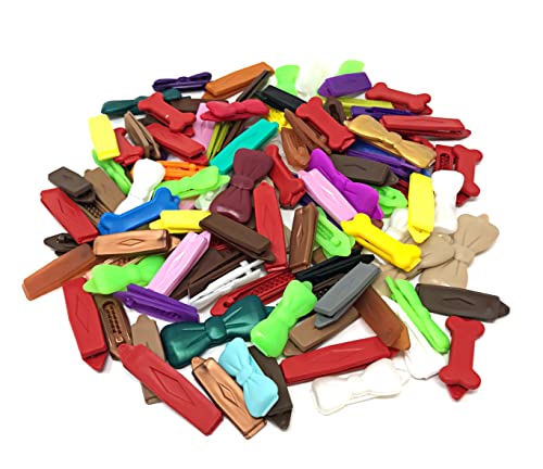 Camtiac Hunde-Haarspange 8 Stück Bunte Mischung