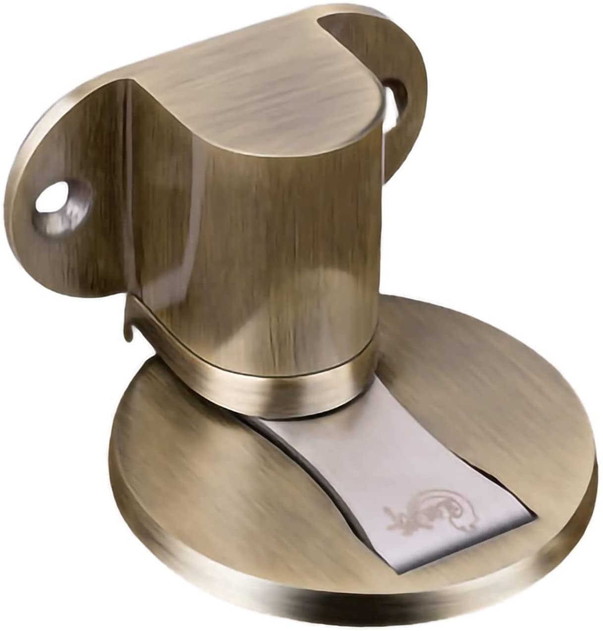 Sbziojhdr Green Bronze Door Stop， Pty Stainless Steel Magnetic Modern Magnet Hidden Holders Catch Floor Nail-Free Doorstop(Green Bronze)