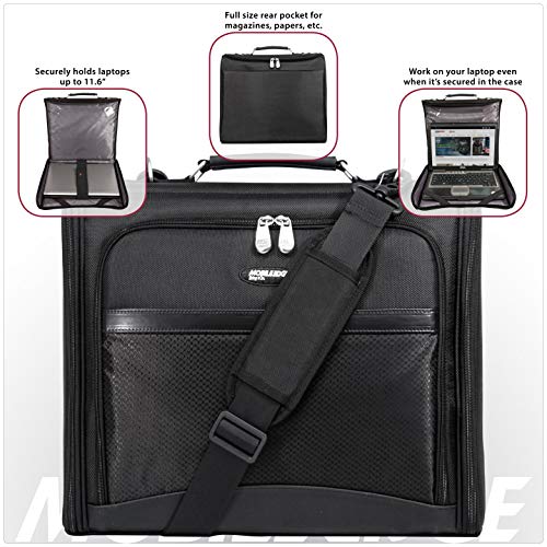 Image of Mobile Edge Express 2.0 Laptop Briefcase Bag for Men and Women for 14 inch PC and Compatible with MacBook 15 inch, MEEN211