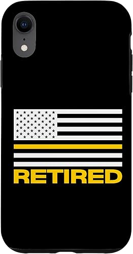 Miniatura 24 de iPhone 16 911 Police Dispatcher Gift Retired Thin Gold Line Flag Life Case