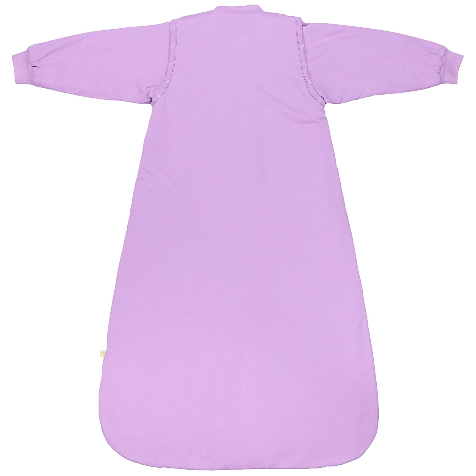 schlummersack Baby Kinder Schlafsack Ganzjahr 90 cm Lavendel | annehmbare Ärmel, gefüttert, Ganzjahresschlafsack, 2.5 Tog