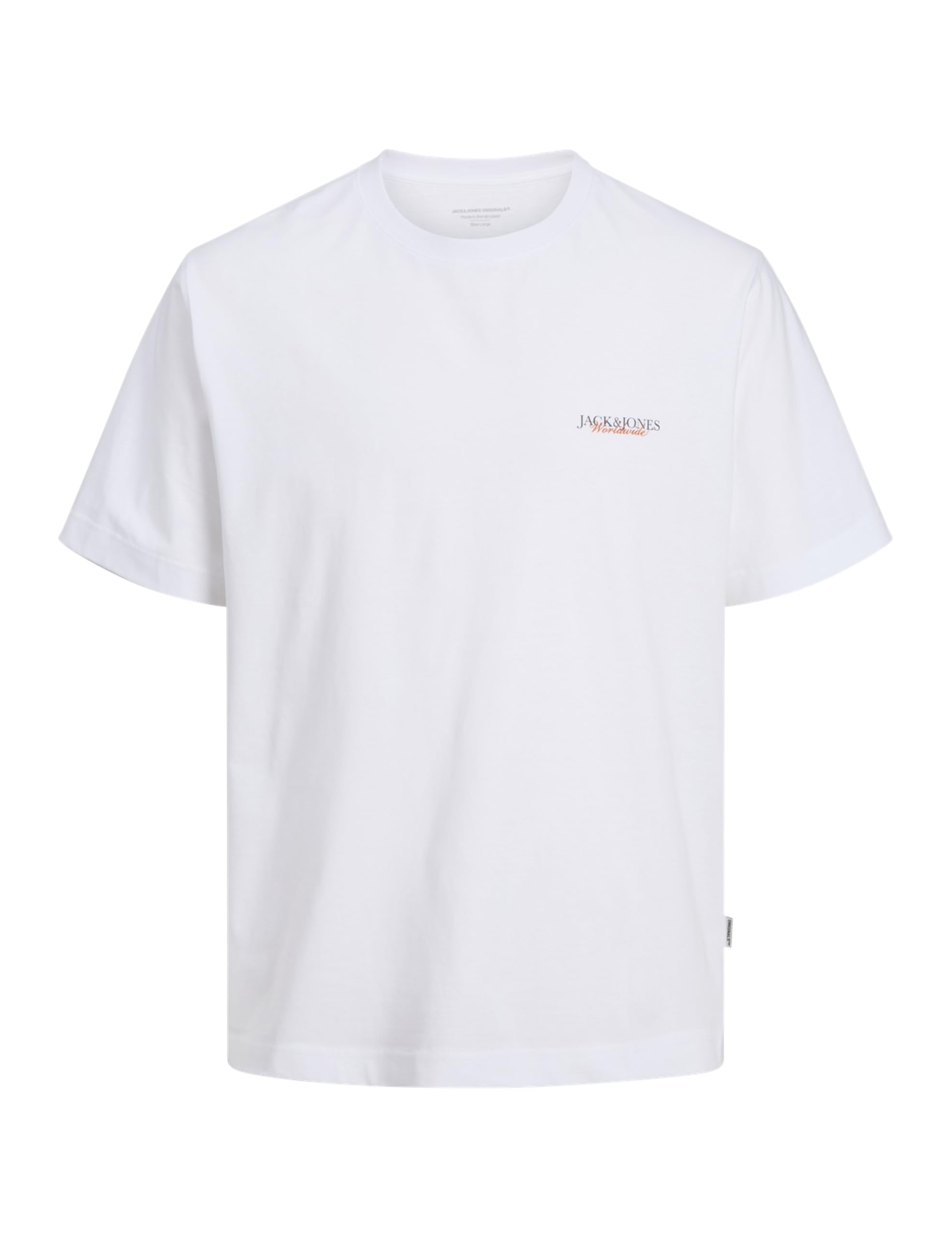 JACK & JONES Men's Jorboston Photo Tee SS Crew Neck Pls
