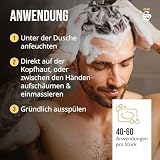 Störtebekker® Premium Shampoo Bar Kokos - Festes Shampoo Herren & Damen - 3in1 Duschseife Männer für Haare, Kopfhaut & Bart - Feuchtigkeitsshampoo - vegan, handgefertigt - 100g