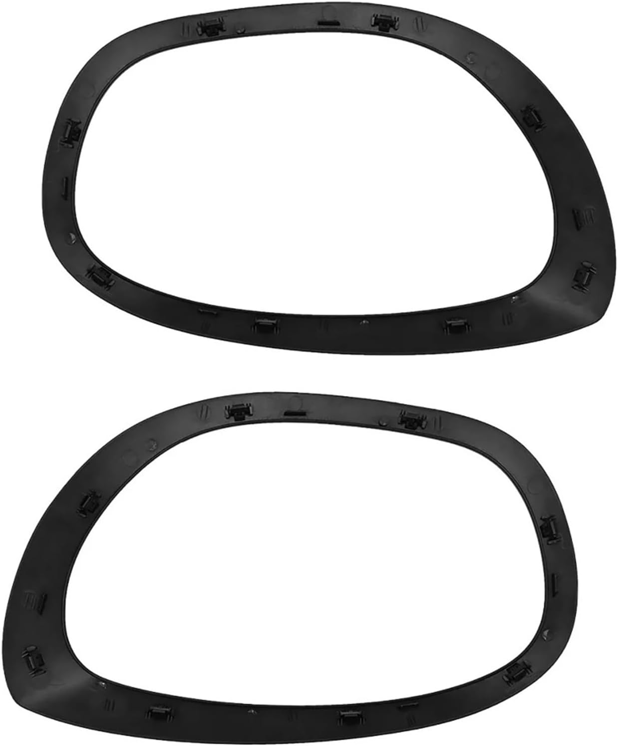 Headlight/Tail Lights Cover Ring Decoration Trim Compatible For MINI Countryman F60 Compatible For Cooper One JCW 2017-2023 Light Decoration Sticker(C 4Pcs 2014-2019)