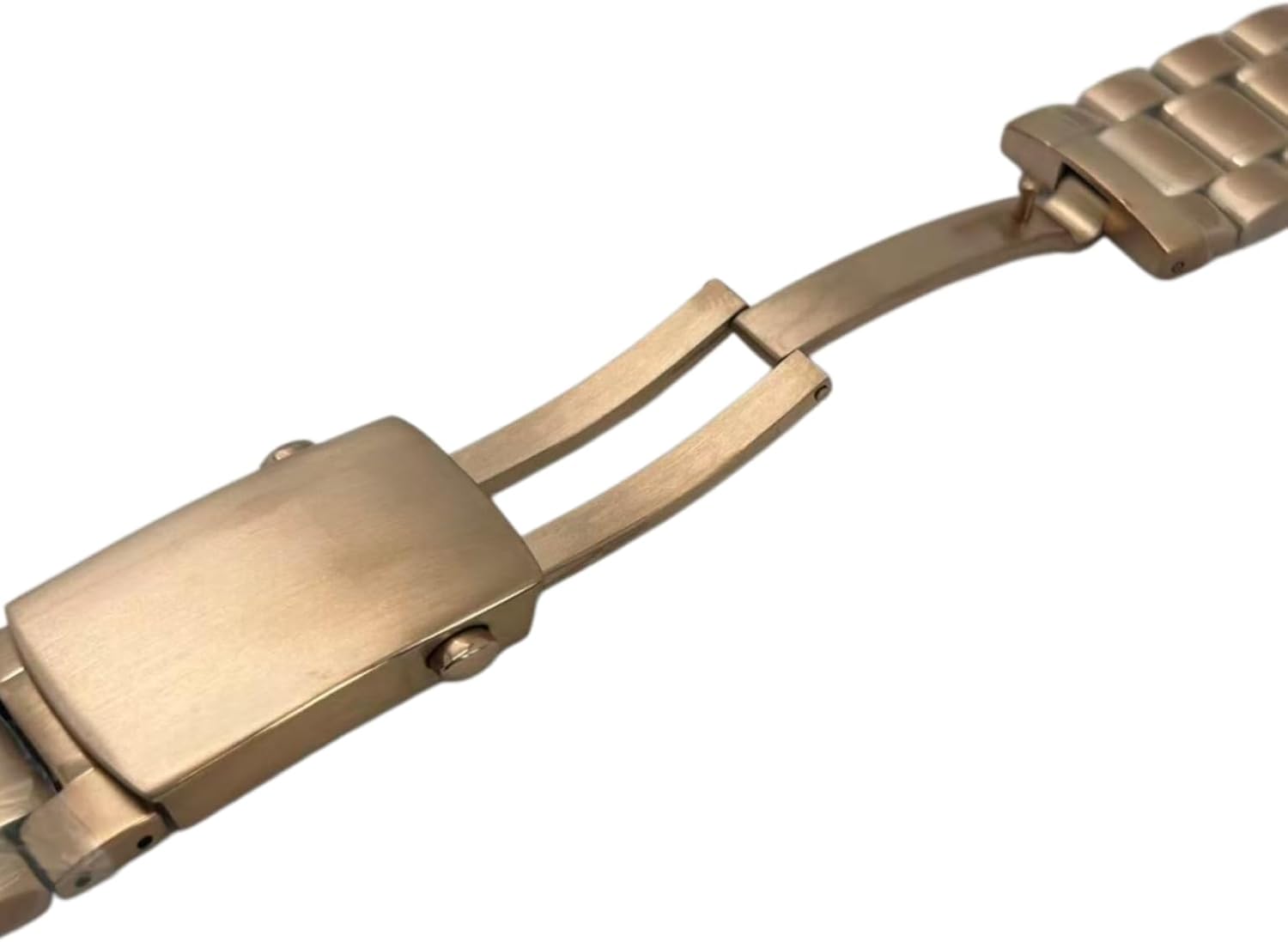Rose Gold 39.7mm Chronograph Watch Case for VK63 Movement 20MM Strap