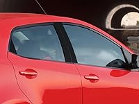 Vista 12 de Rvinyl Rtrim - Calcomanía para poste de pilar compatible con Mazda Mazda2 2011-2014, color negro mate