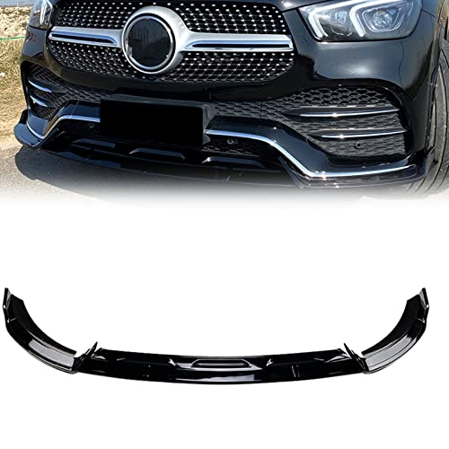 Lame séparateur Benz GLE W167 remède pare-chocs bas noir brillant 20-23