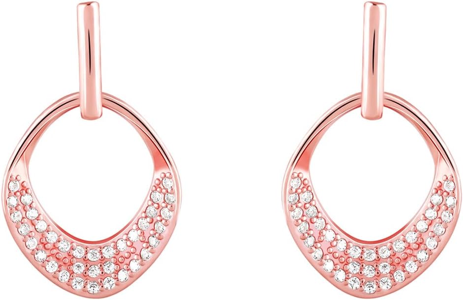 925 Silver Rose Gold Nova Earrings|Gifts For Girlfriend,Rakhi Rakshabandhan Gift For Sister Bhabhi,Gifts For Women & Girls|With Certificate Of Authenticity And 925 Stamp|6 Month Warranty*