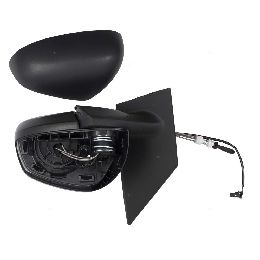 Amazon.com: Brock Replacement Pair Set Manual Remote Side Mirrors 