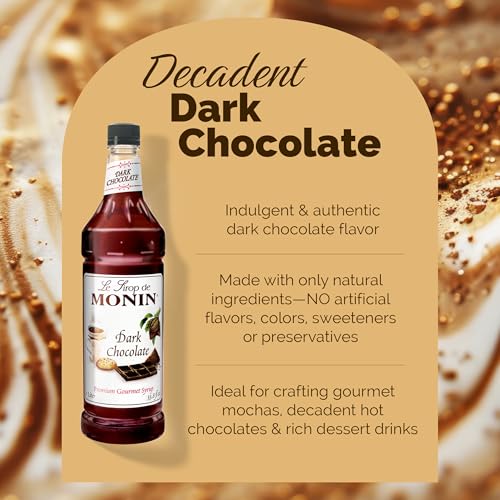Monin Dark Chocolate Syrup