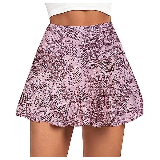 COOrun Tennis kjolar för kvinnor, sportkort, sporttrock med innerbyxor, tennis, kjolar, golfskort, kjol för kvinnor med fickor S–XXL