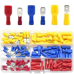 Ceeysee PSZ Isolierte Flachstecker 120 Stück