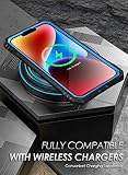 Poetic Etui z serii Revolution kompatybilne z iPhone'em 14 Plus 6,7 cala (wersja z 2022), wytrzymałe, odporne na wstrząsy, wytrzymałe etui ochronne z podpórką i wbudowaną osłoną ekranu