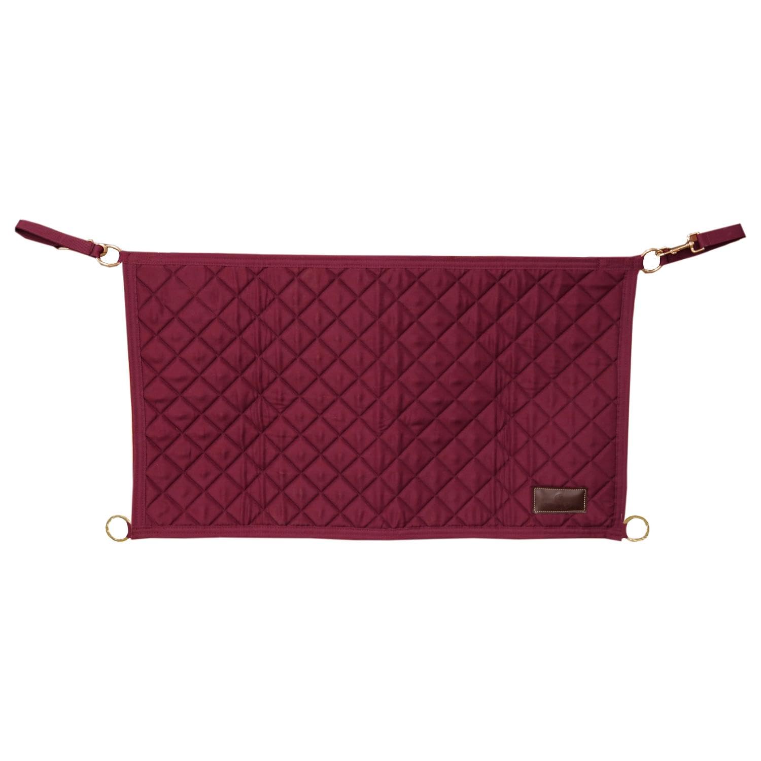 Devant de porte bordeaux absorbant et tapis de propreté lavable