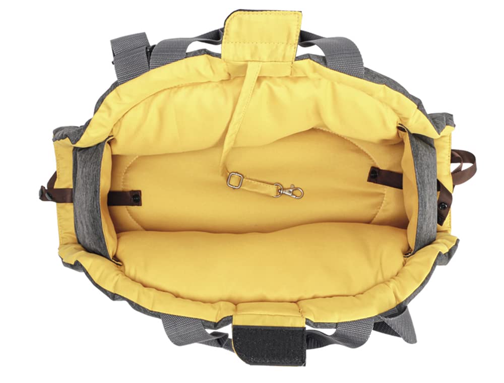 Nobby Borsa Shelly 3 in 1, grigio/senape