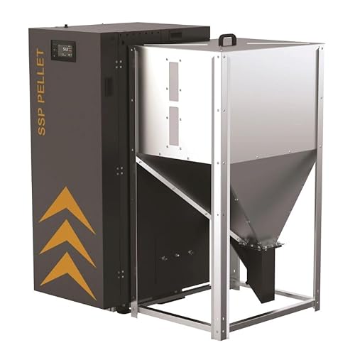 Santer Solarprofi Pelletkessel SSP Kombi | Pellets + Scheitholz | 32 kW