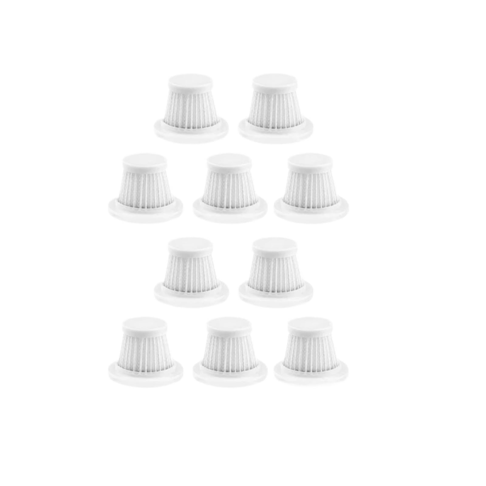 Piezas De Filtro Hepa De 5/10 Uds., Elemento De Coche Doméstico, Filtro De Repuesto Inalámbrico For Aspiradora De Mano(10pcs)