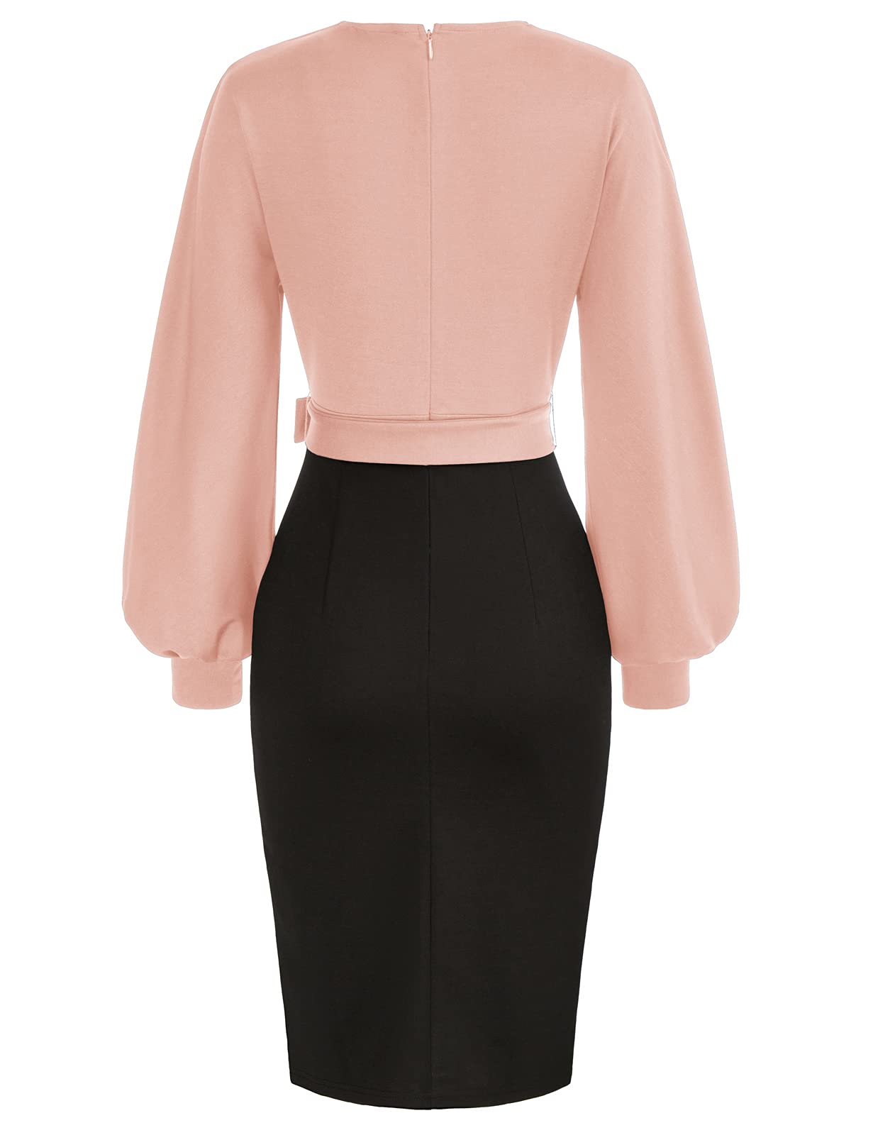 GRACE KARIN Damen Business Bleistiftkleid Hochzeit Gäste Büro Arbeit Kleider Cocktail Party