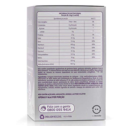 Kit 5 Hyaluronic Premium Ácido Hialurônico + Verisol Sanavita 20 Sachês Neutro