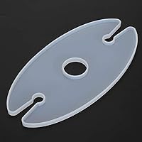 Vista 6 de Bandeja de estante de vino con espejo de silicona para copa de vino, portavasos de cristal para decoración del hogar, herramientas artesanales