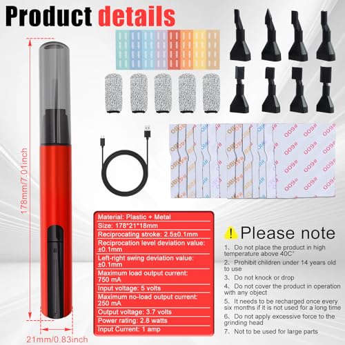 Electric Reciprocating Sander Mini Pen