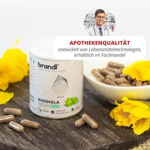 Rosenwurz Kapseln Rhodiola Rosea hochdosiert 400 mg