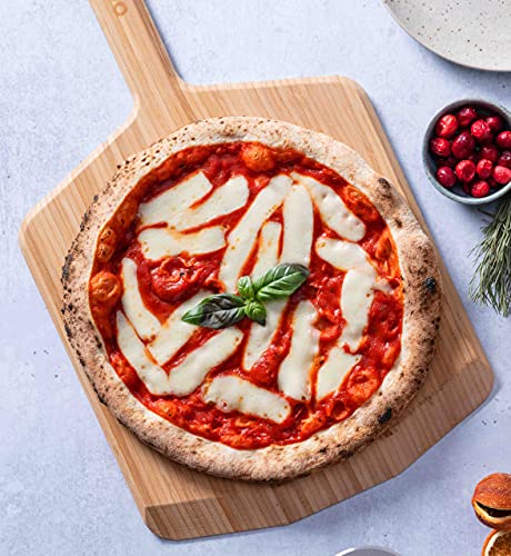 Ooni 12” Bamboo Pizza Peel – Lightweight Smooth Wooden Pizza Paddle And Serving Board Outdoor Pizza Oven Accessories #TOP3