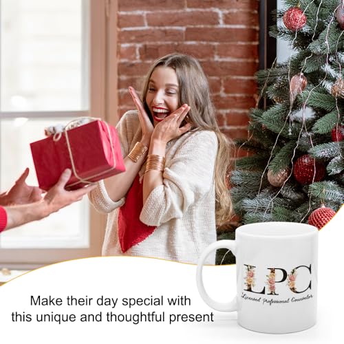 Taza de porcelana blanca de 11 onzas XQLZY miniatura 6