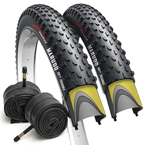 Fincci MTB 29 x 2.10 Mountain Bike Tires with 29 inch Bike