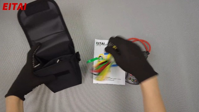 Image of EITAI7350 Digital Flexible Coil Clamp Power Meter, AC 0.0A-6000A, 0.0V-600V, Φ7.9inch /200mm, Manufacturer Direct Sales, Rogowski Amp Power Meter