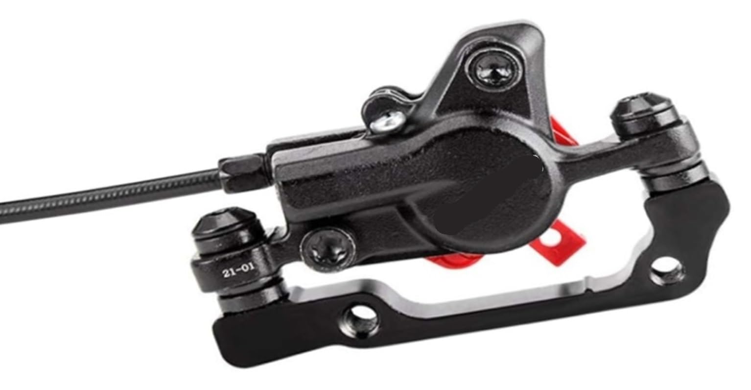 Juego de frenos hidráulicos, freno de disco de bicicleta Universal for parte trasera, for senderos de montaña, abrazadera de freno de disco for bicicletas MTB