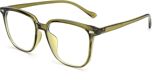 Miniatura 8 de Dollger Lentes de luz azul para mujer, lentes de bloqueo de luz azul retro para computadora, marco de lentes para hombre