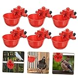 MINAOLULUS 30個 自動 飲水 ボウル チキン 飲水 容器 自動 チキン 水 ボウ ムカラー