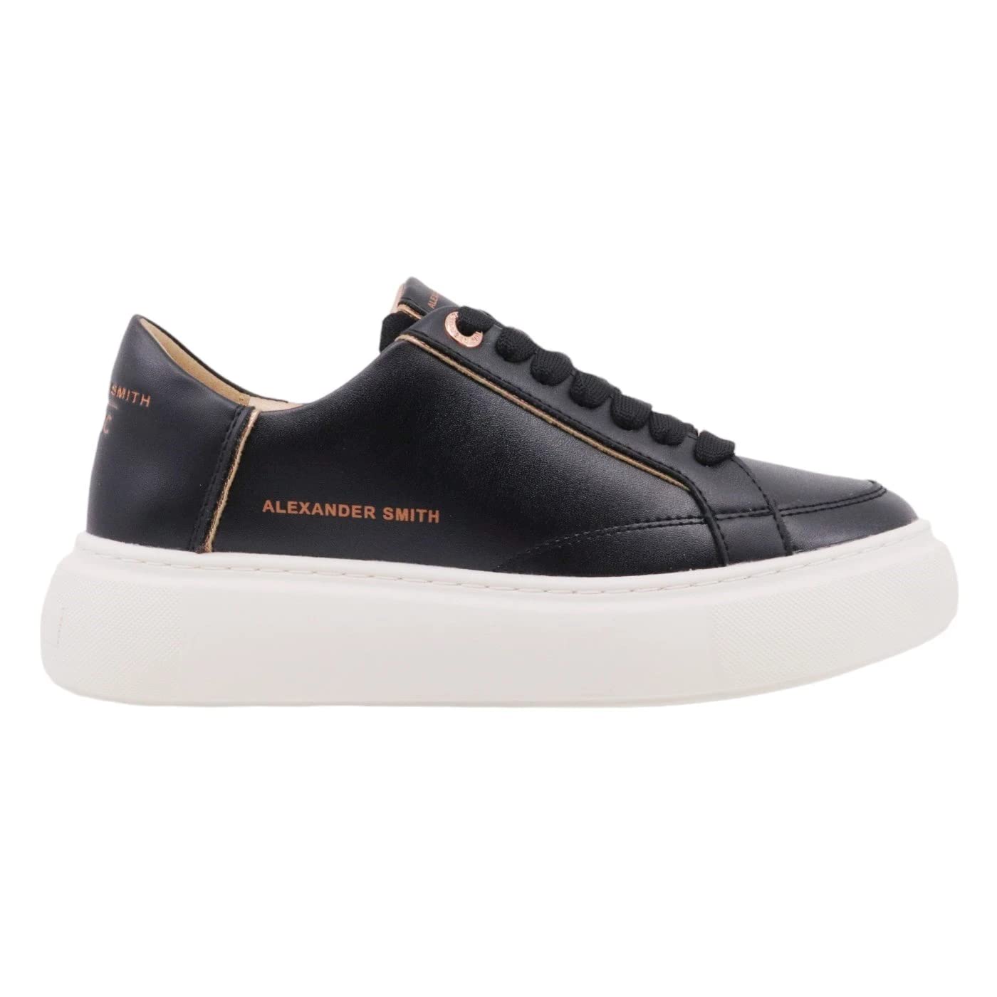 ALEXANDER SMITH Sneaker Donna Eco Greenwich GCD Nero Black, 36