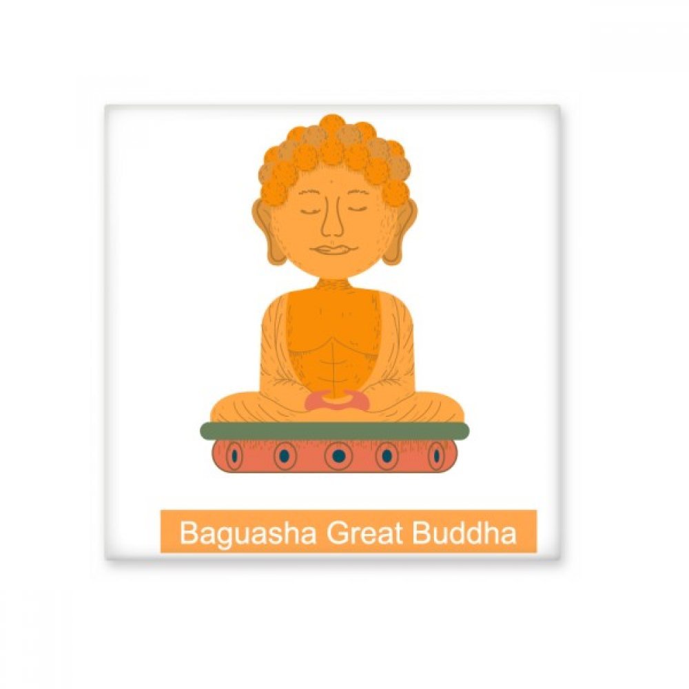 Carreaux de céramique Bouddha Baguasha pour crédence cuisine et douche zen