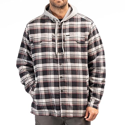 KLIM Men's Targhee Fleece Lined Flannel Hoodie