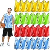 Pinnies Scrimmage Practice Vests Soccer Basketball Training Jersey for Youth Adult Team Sports Football Practice Vest Apparel