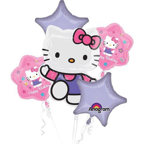 Anagram Hello Kitty Birthday Balloon Bouquet by Anagram