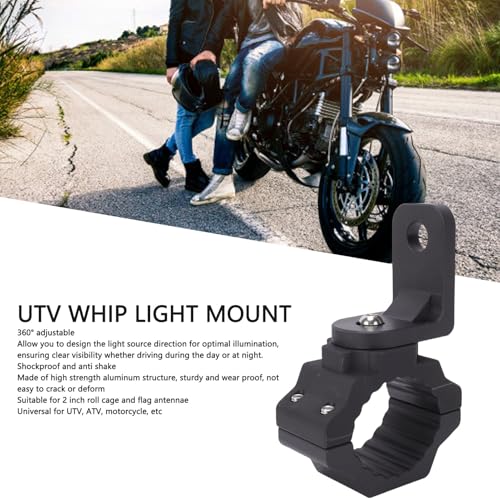 Support de drapeau UTV de 2 pouces pour sorties nocturnes en quad - 4
