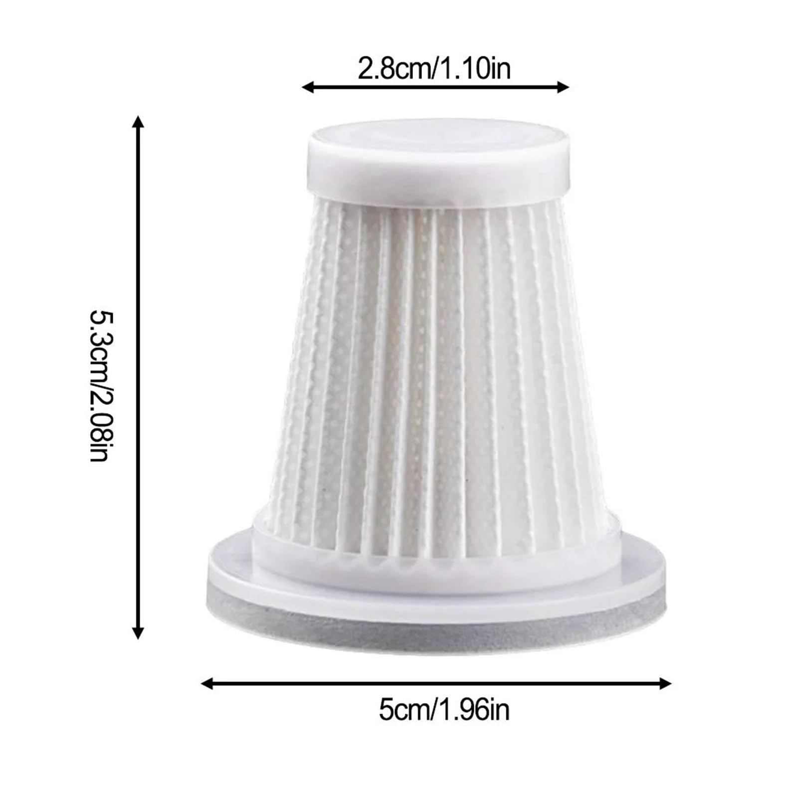 YUGHKBN 2/3/5 car Vacuum Cleaner Filters, Washable Filters, Handheld Vacuum Cleaner Accessories(G)