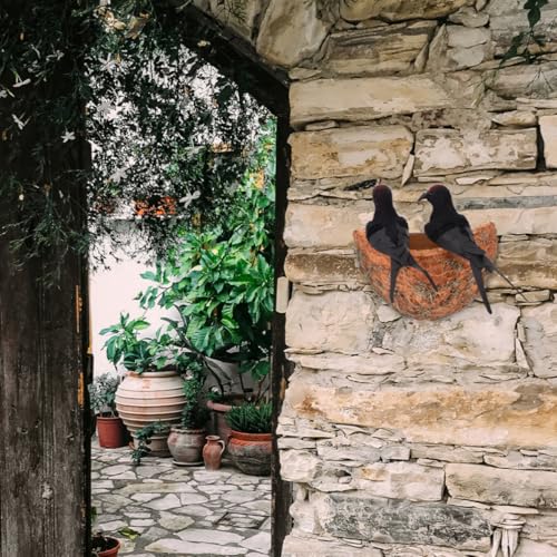 Golondrina simulada para decoración de jardín y adorno en sesiones de fotografía 5