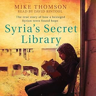 Diseño de la portada del título Syria's Secret Library