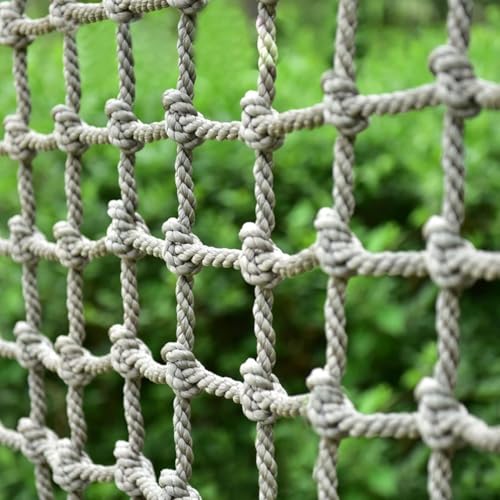 Filet d'escalade extérieur 1x1m en corde robuste pour jeux et secours
