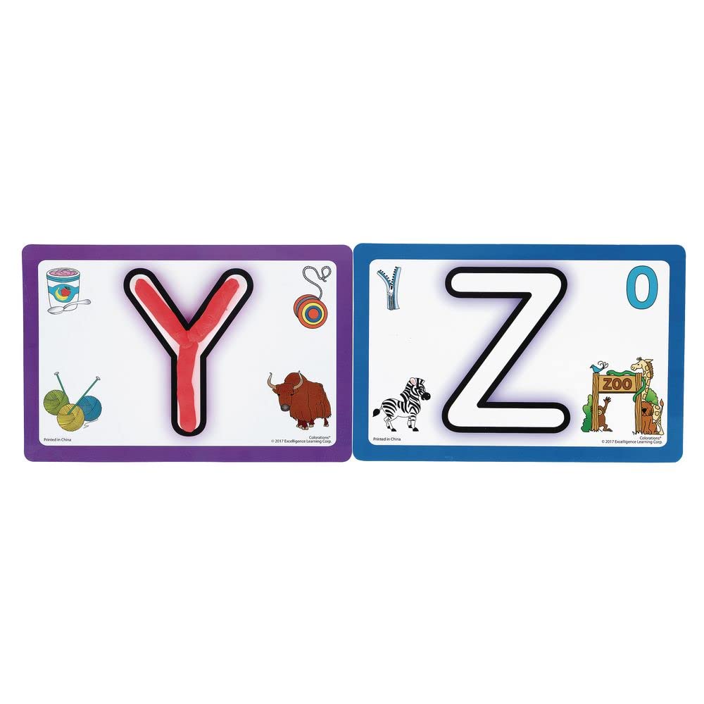 Colorations ABC Modeling Mats, Set of 26