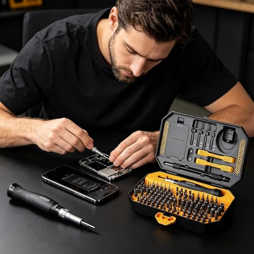 Kit de réparation de précision à embouts magnétiques pour PC