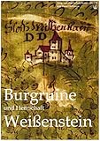 Burgruine und Herrschaft Weißenstein: Dokumentation der Geschichte der Burg Weißenstein