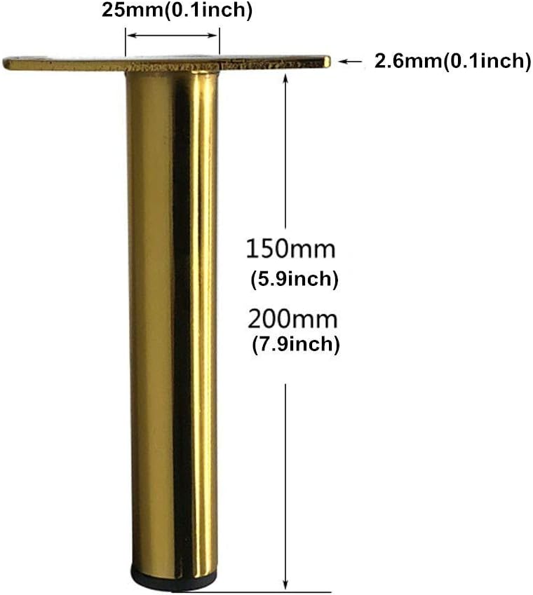 Furniture Feet,Metal Furniture Legs,DIY Sofa Legs,TV Cabinet Legs,Kitchen Feet,Locker Legs,Sideboard Leg,Bedside Table Leg,Protect The Floor,Dressing Table Legs,Non-Slip