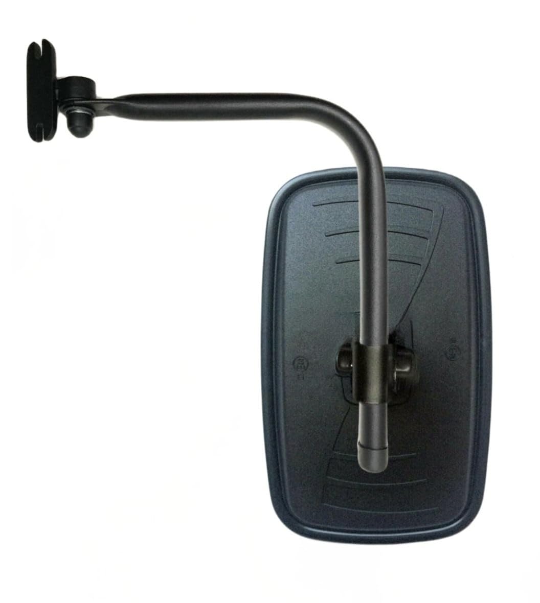 2 specchietti retrovisori esterni 233 x 145 mm Ø18 universali per trattore, camion, con supporto per specchio retrovisore