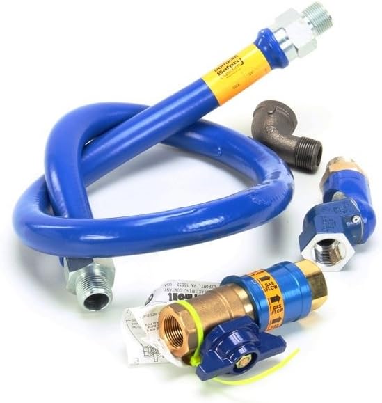 DORMONT 1675BPCFS48 3/4 x 48 Long Gas Hose with Quick Disconnect and Swivel