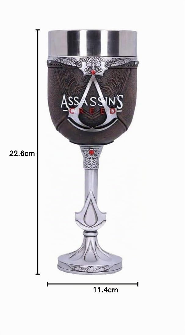 Nemesis Now Assassin's Creed Goblet of The Brotherhood B5346S0 Marron Taille Unique